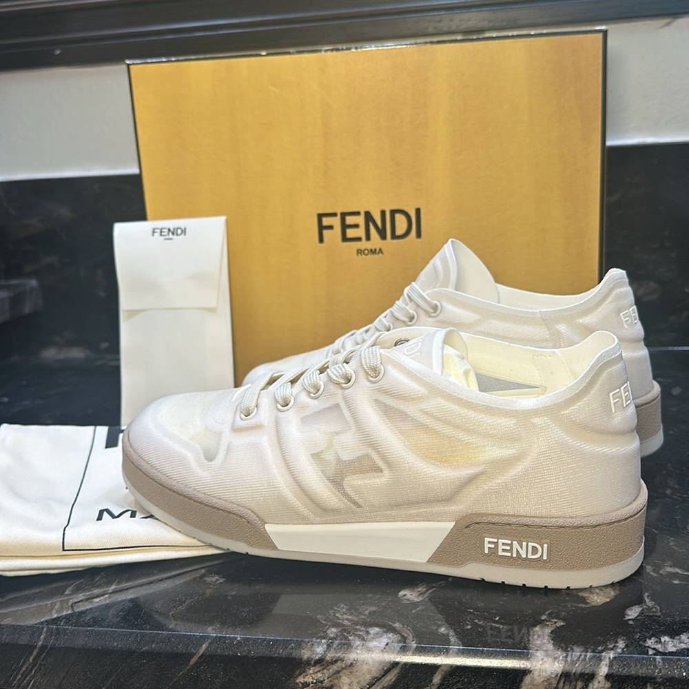 FENDI Match Mesh Low Top Sneakers. NEVER WORN- NWT. Size 39. Hard to find!!